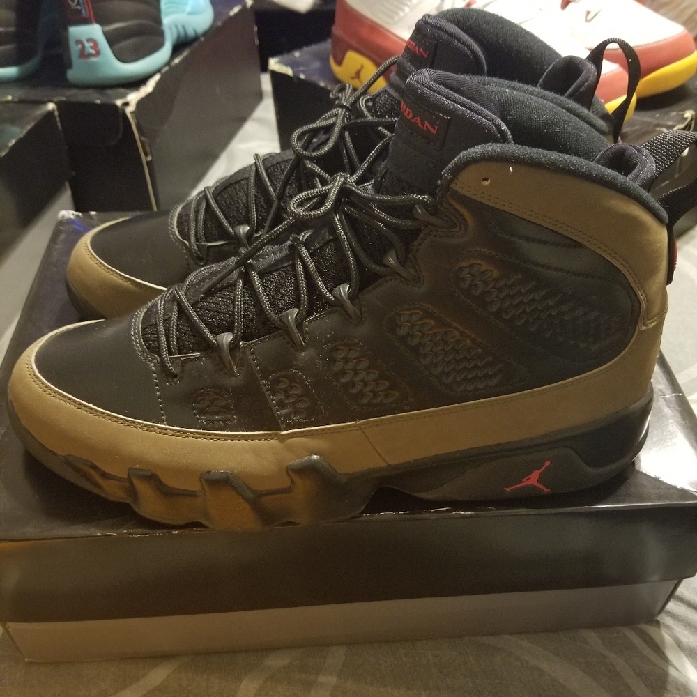 Jordan 9 Olive